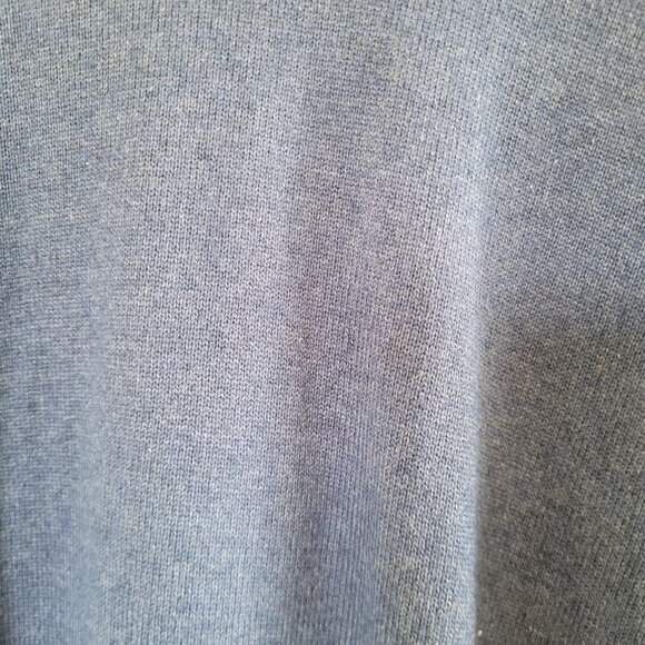 PGA TOUR Signature Silk Cashmere Blend Crewneck Sweater Men's XL Blue Golf - Picture 2 of 5